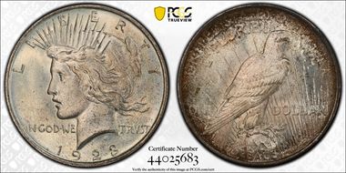 1923 $1 MS66