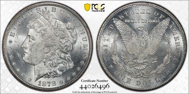 1878-CC $1 MS62