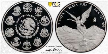 2006-Mo Onza Libertad Ag PR69DCAM