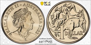2022 $1 MS69