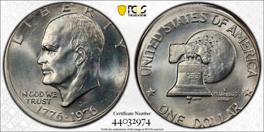 1976-D $1 Type 2 MS64