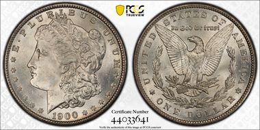 1900 $1 MS66