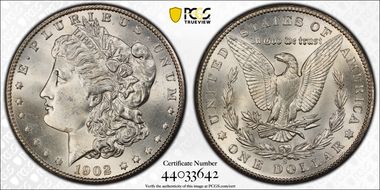1902-S $1 MS65