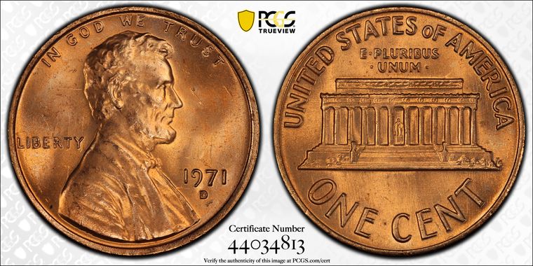 Cert 44034813 - Coin Image