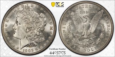 1903 $1 MS67