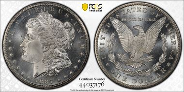 1887-S $1 MS66