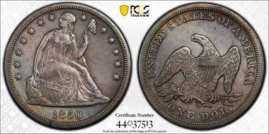 1850-O $1 N1