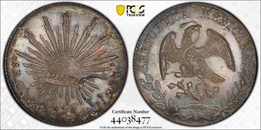 1889-Ga JS 8 R Ga75 MS62