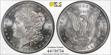 1879-S $1 MS66+ 