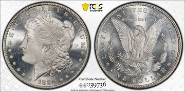 1880-S $1 MS66