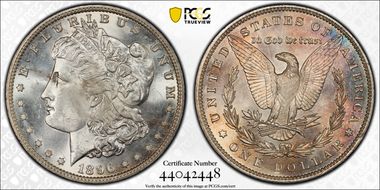 1896 $1 MS64