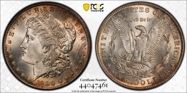 1900-S $1 MS66+