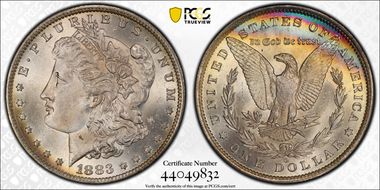 1883-O $1 MS66