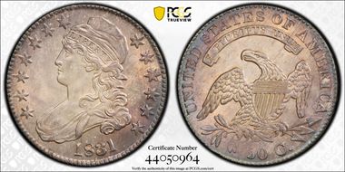 1831 50C O-104 MS64