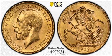 1919-C Sov S-3997 MS63