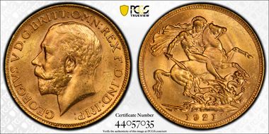 1921-P Sov S-4001 MS64