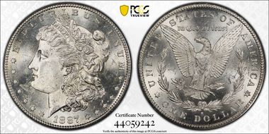 1887-S $1 MS63