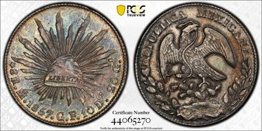 1857-Mo GF 8 R Mo43 AU58