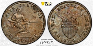 1930-M 5C MS63