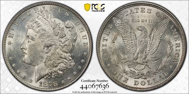 1878 8TF $1 MS61
