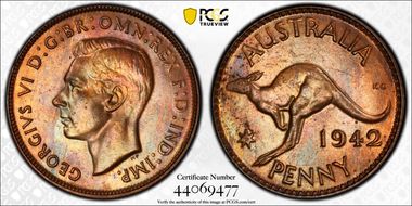 1942 Y. (p) 1D MS64RB
