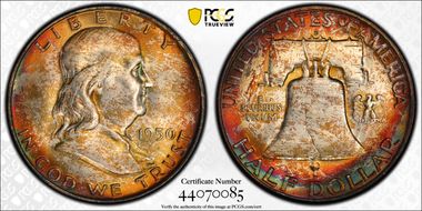 1950-D 50C MS66+ FBL