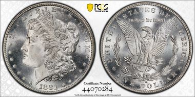 1881-S $1 MS67