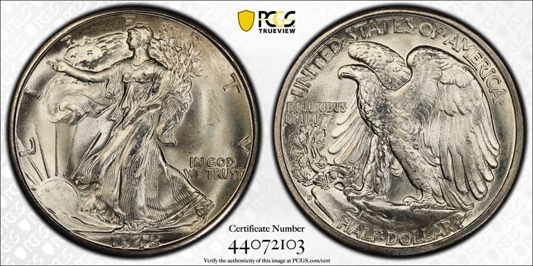 Cert 44072103 - Coin Image