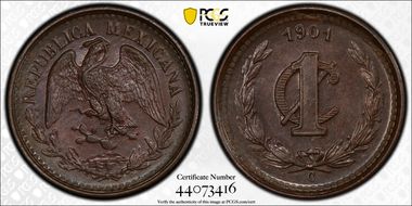 1901-C 1C KM-394 MS64BN