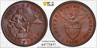 1929-M 1C MS64BN