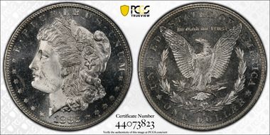 1882-S $1 MS66PL