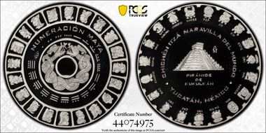No Date-Mo Medal Mayan Culture - Chichen Itza Kukulkan Pyramid PR69DCAM