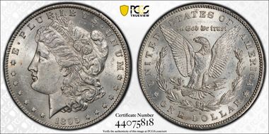 1895-S $1 AU58