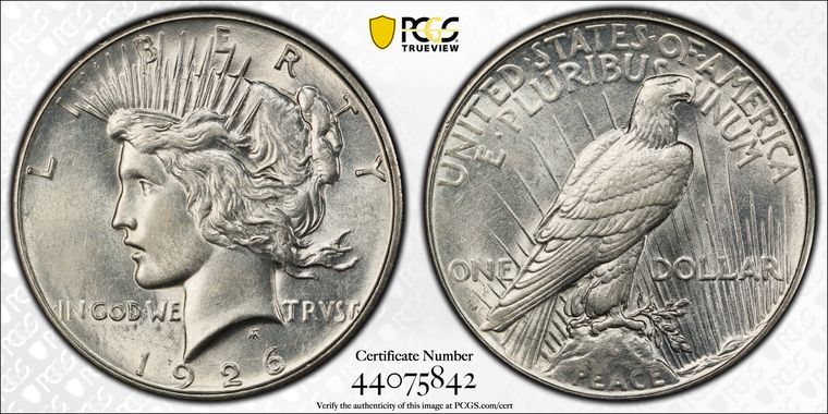 Cert 44075842 - Coin Image