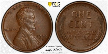 1909-S VDB 1C XF40BN