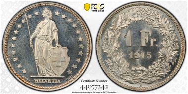 1945 B 1 Fr KM-24  Ag SP65