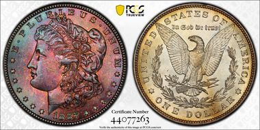 1887 $1 MS65