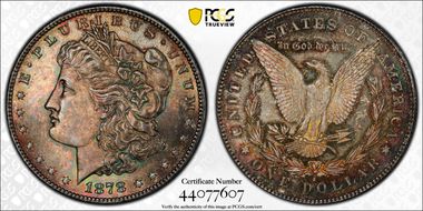 1878-S $1 MS65