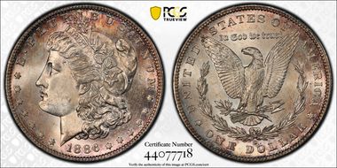 1886-S $1 MS63