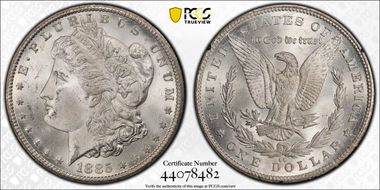 1885-CC $1 GSA Hoard MS64