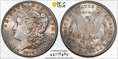 1878-S $1 MS63