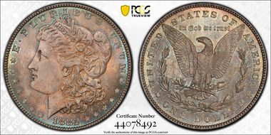 1882 $1 MS63