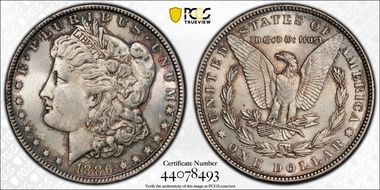 1886 $1 MS63