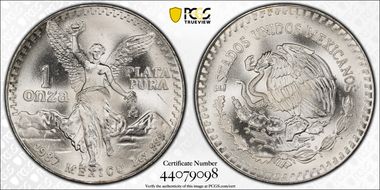 1987-Mo Onza Libertad Ag - DDO MS67