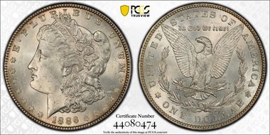 1886 $1 MS63