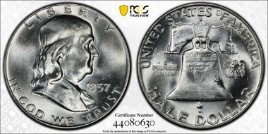 1957-D/D 50C RPM, FS-501 MS64FBL