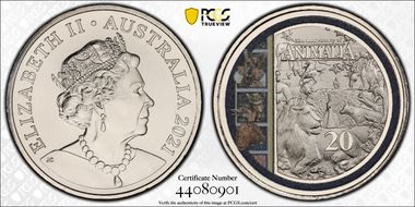 2021 20C Animalia 35th Ann. MS68