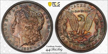 1892 $1 MS62