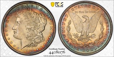 1898 $1 MS66