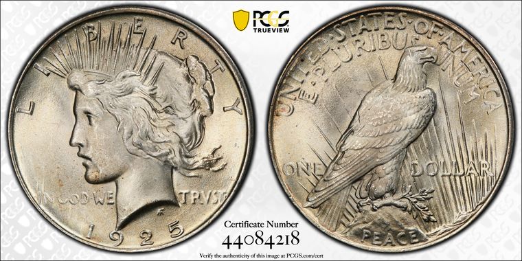 Cert 44084218 - Coin Image